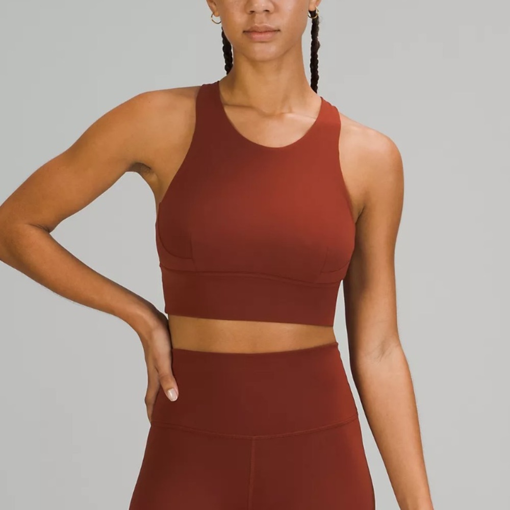 Lulu Lemon Wunder Train Longline Bra